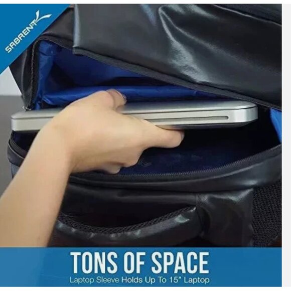 Weather Resistant Backpack  by Sabrent BK-BPKP - Picture 12 of 13